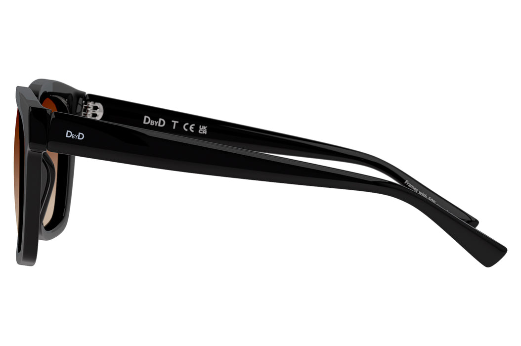 Vista3 - Gafas de Sol DbyD 0DB6018 Unisex Color Negro