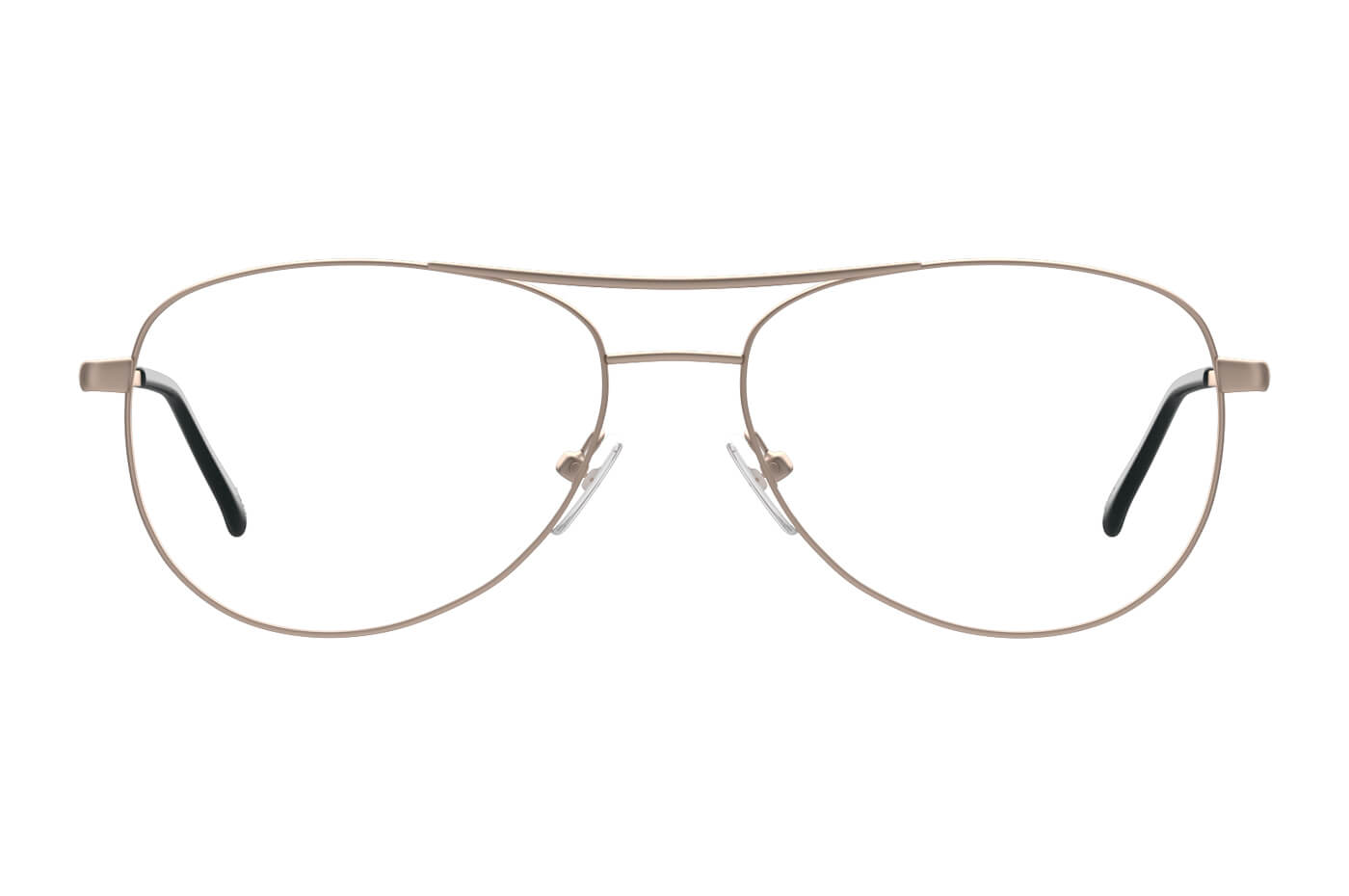 Vista-1 - Gafas oftálmicas Seen BP_SNAM08  Hombre Color Plateado / Incluye lentes filtro luz azul violeta