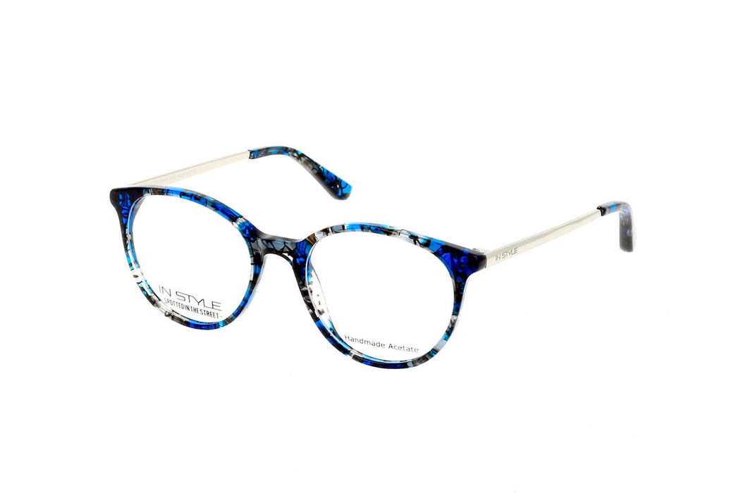 Vista1 - Gafas oftálmicas In Style HT02WC Mujer Color Azul