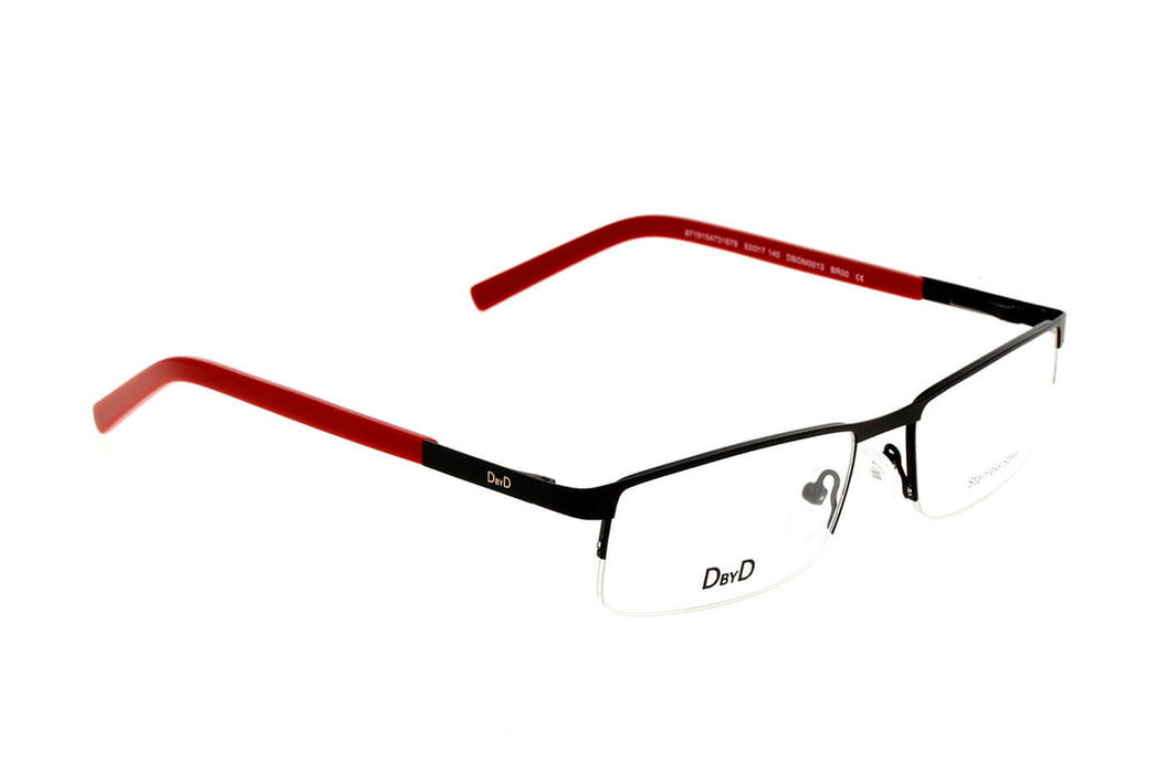 Vista4 - Gafas oftálmicas DbyD DBOM0013 Hombre Color Negro