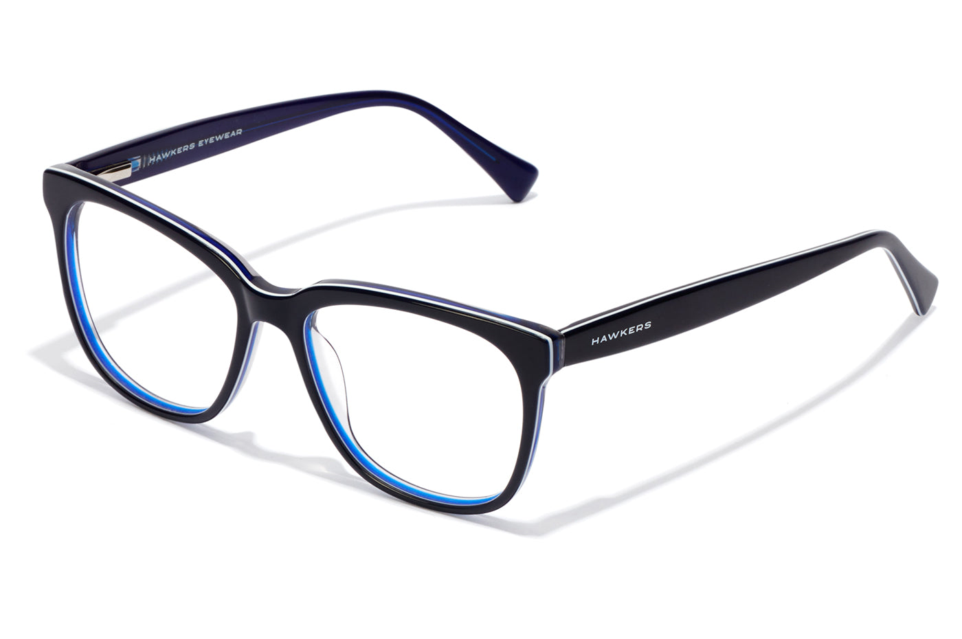 Vista-1 - Gafas oftálmicas Hawkers HCOO22L0XV Unisex Color Azul