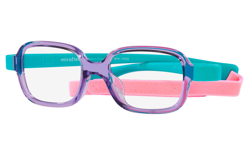 Vista1 - Gafas oftálmicas Miraflex 0MF4001 Niños Color Violeta