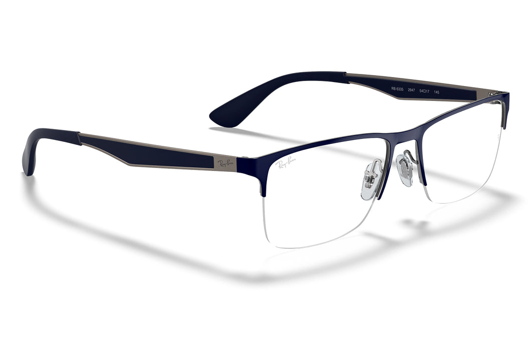 Vista2 - Gafas oftálmicas Ray Ban 0RX6335 Unisex Color Azul
