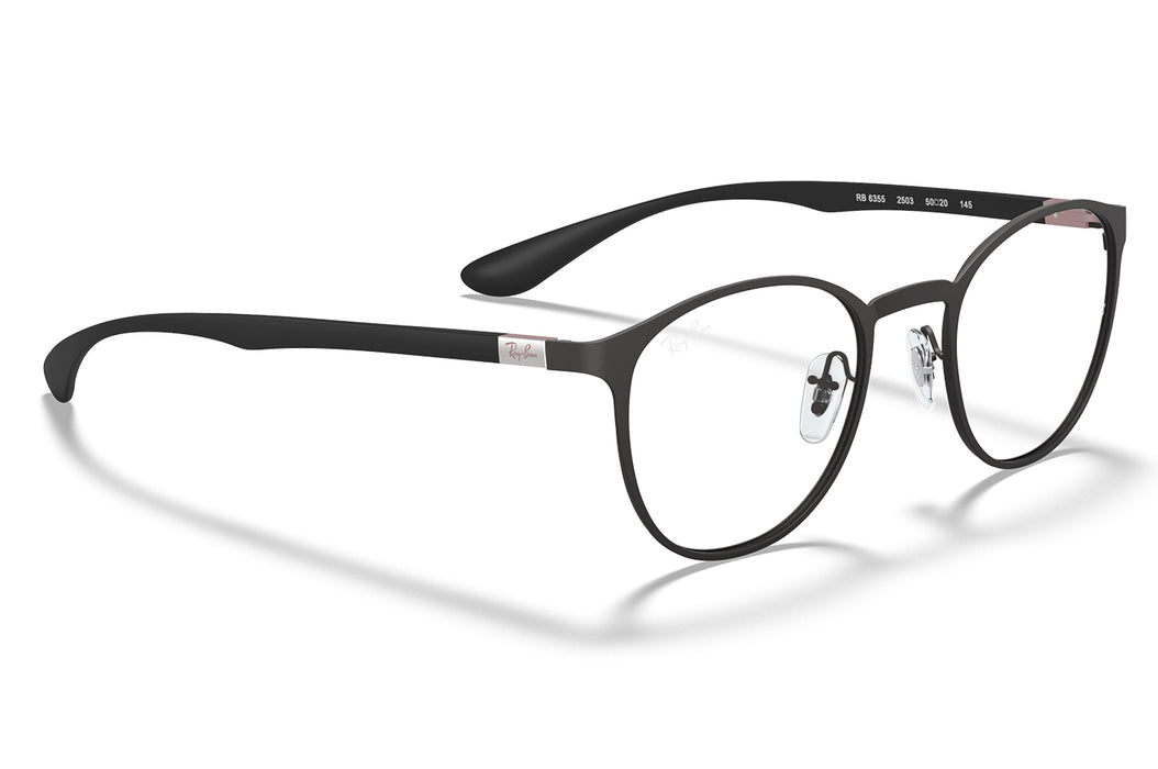 Vista2 - Gafas oftálmicas Ray Ban 0RX6355 Unisex Color Negro