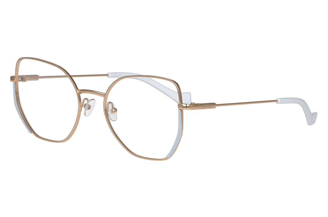 Vista1 - Gafas oftálmicas Unofficial 0UO1154 Mujer Color Oro