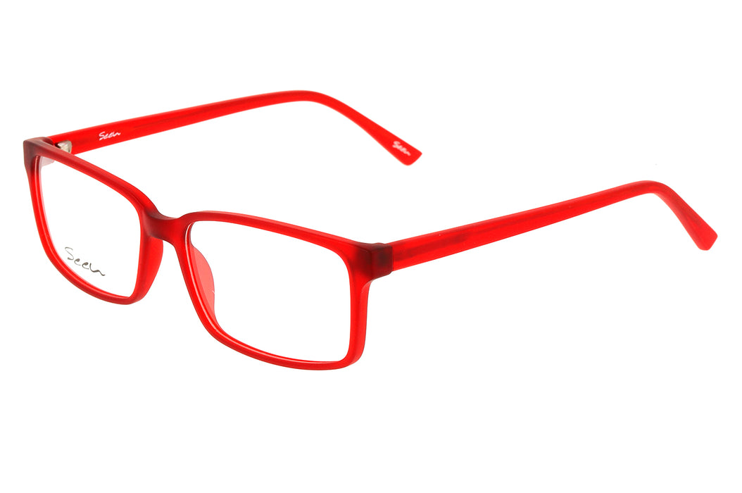 Vista1 - Gafas oftálmicas Seen BP_SNAM21 Hombre Color Rojo / Incluye lentes filtro luz azul violeta