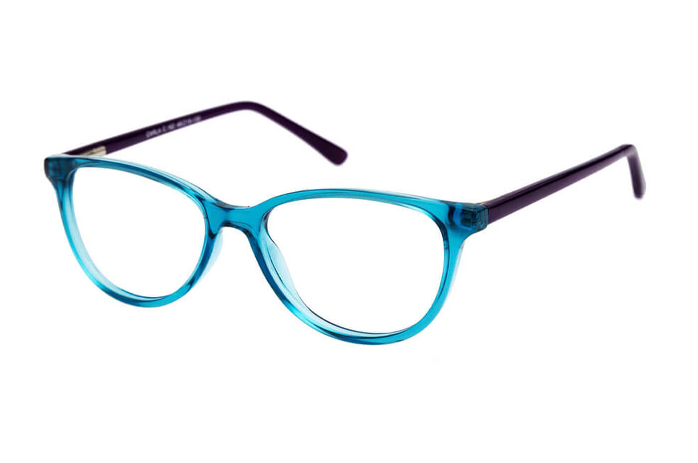 Vista-1 - Gafas oftálmicas Miraflex CARLA Niñas Color Azul