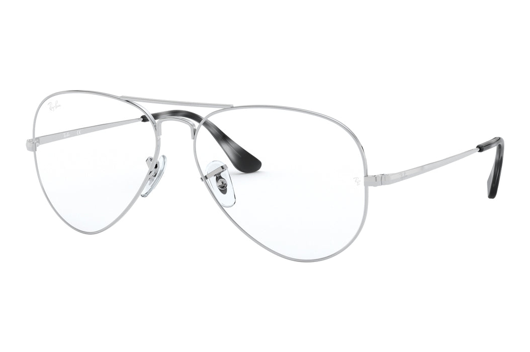 Vista1 - Gafas Oftálmicas Ray-Ban 0RX6489 Unisex Color Plateado