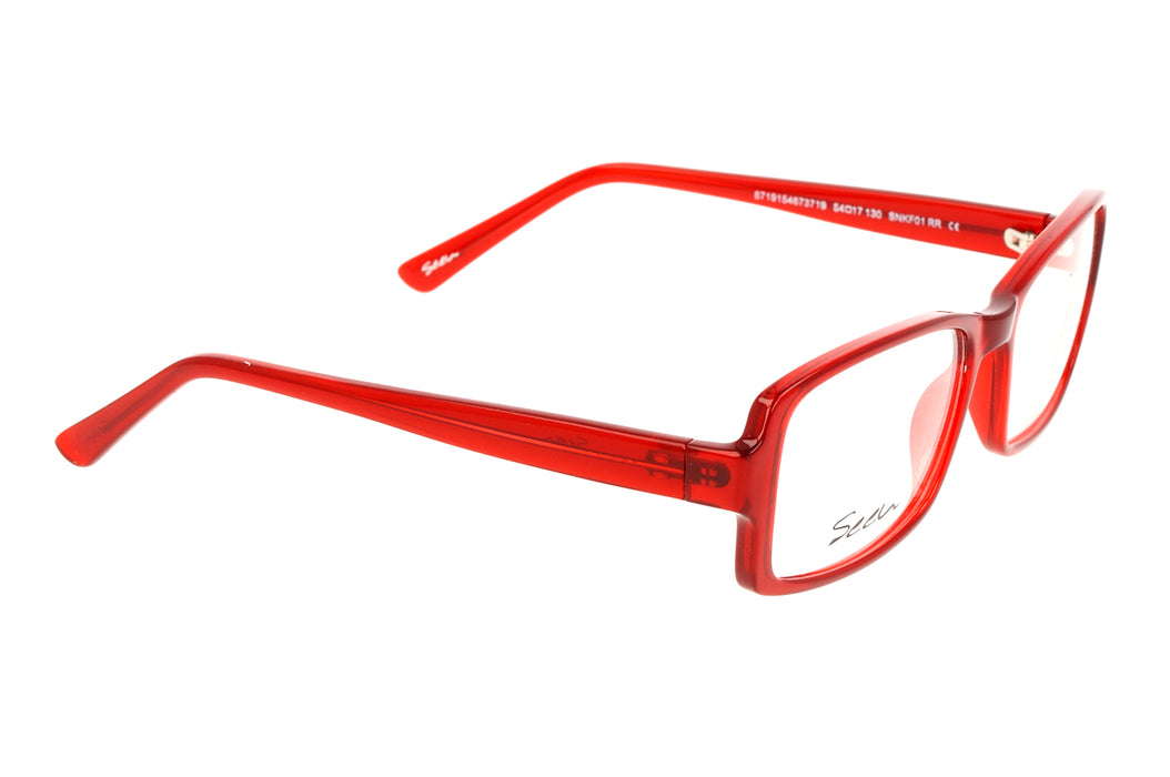 Vista3 - Gafas oftálmicas Seen SNKF01 Mujer Color Rojo