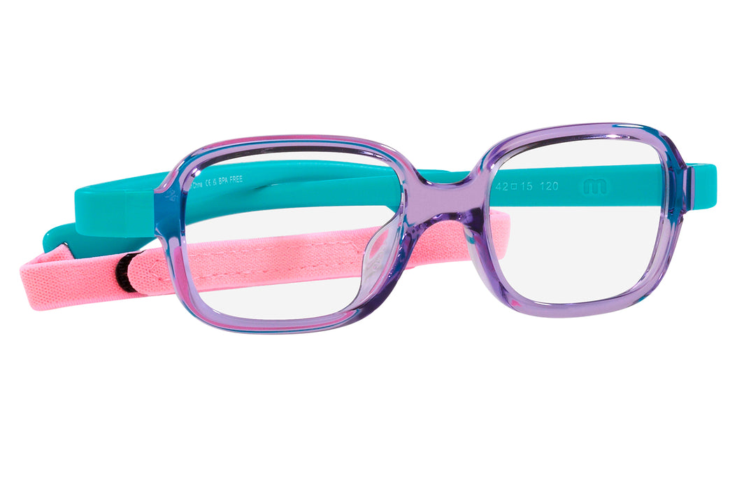 Vista3 - Gafas oftálmicas Miraflex 0MF4001 Niños Color Violeta