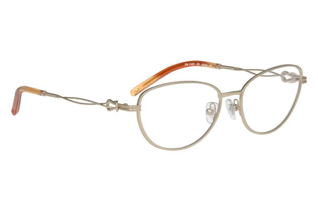 Vista2 - Gafas oftálmicas DbyD 0DB1120T Mujer Color Oro