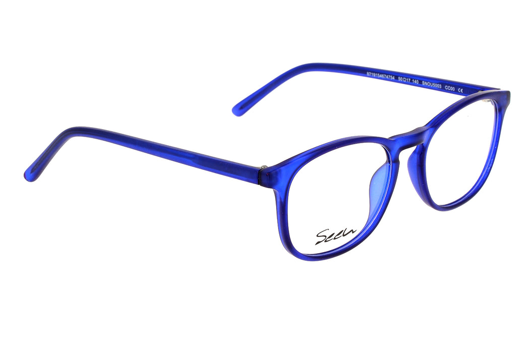 Vista3 - Gafas oftálmicas Seen  SNOU5003 Hombre Color Azul