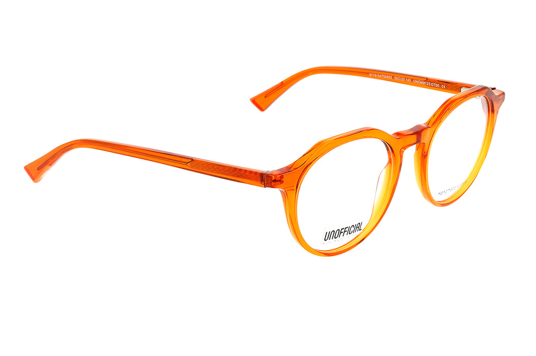 Vista2 - Gafas oftálmicas Unofficial UNOM0123 Hombre Color Naranja