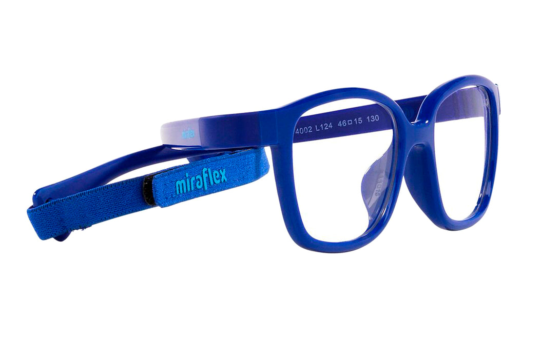 Vista2 - Gafas oftálmicas Miraflex 0MF4002  Niños Color Azul