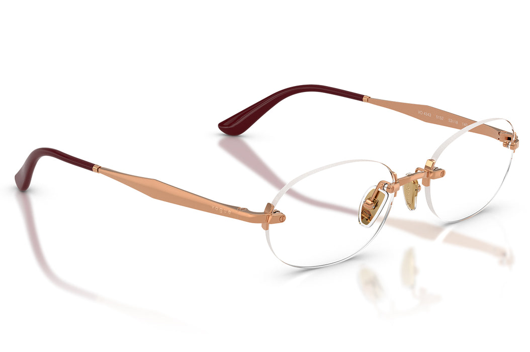 Vista2 - Gafas oftálmicas Vogue 0VO4343 Mujer Color Oro