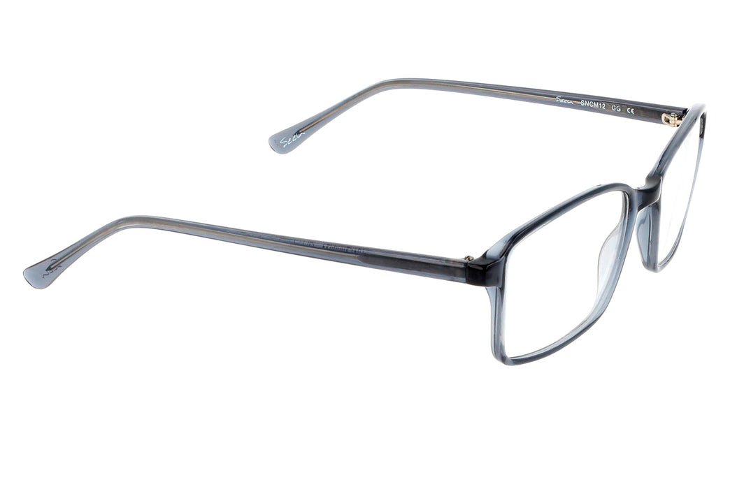 Vista2 - Gafas oftalmicas Seen BP_CM12 Hombre Color Gris / Incluye lentes filtro luz azul violeta