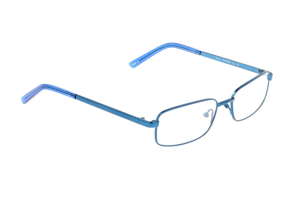 Vista2 - Gafas oftálmicas Seen BP_EM06 Hombre Color Azul / Incluye lentes filtro luz azul violeta