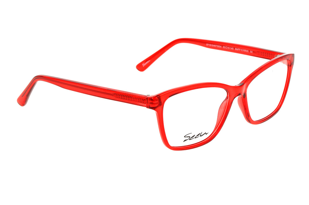 Vista2 - Gafas Oftálmicas Seen SNFF10 Mujer Color Rojo