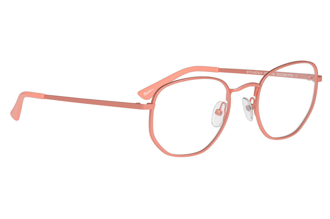 Vista2 - Gafas Oftálmicas Seen BP_SNOU5009 Mujer Color Rosado / incluye lentes filtro luz azul violeta