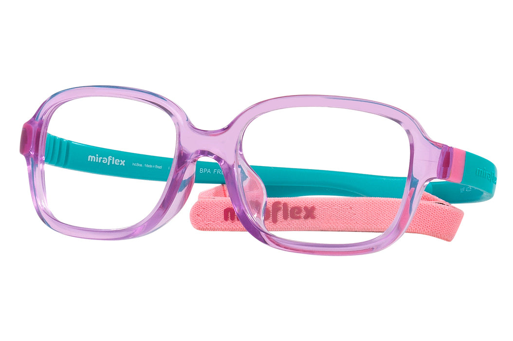 Vista1 - Gafas oftálmicas Miraflex MF4026 Niños Color Violeta