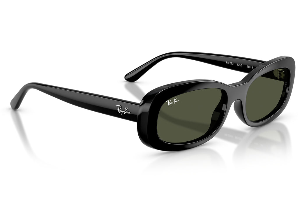Vista2 - Gafas de Sol Ray Ban 0RB2221 Mujer Color Negro