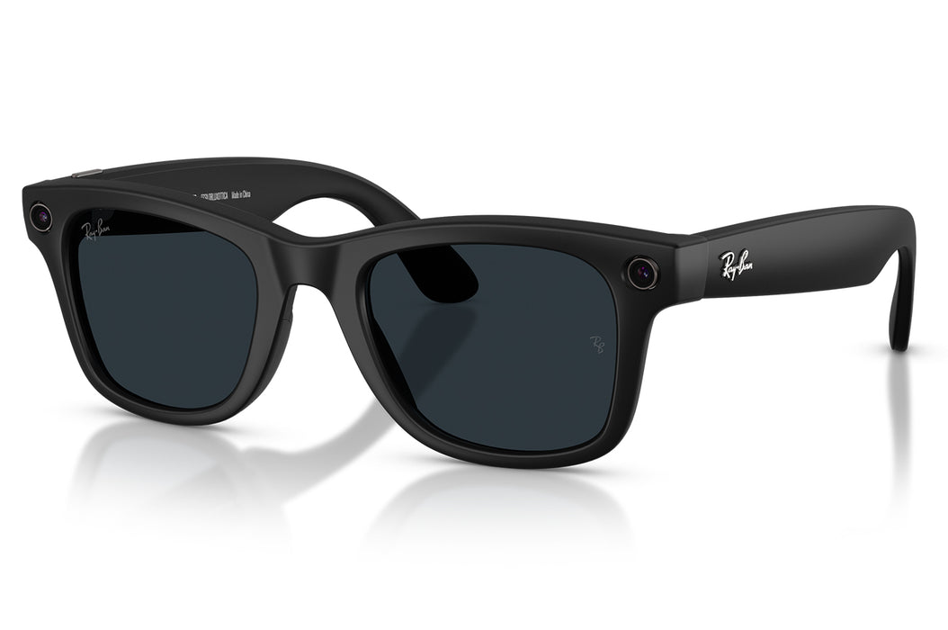 Vista4 - Gafas de Sol Ray-Ban Meta RW4012 Wayfarer Transitions Large Gris/Negro