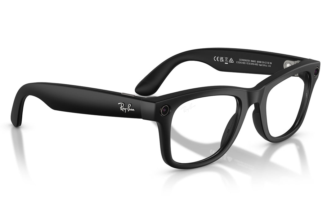 Vista2 - Gafas Oftálmicas Ray-Ban Meta RW4012 Wayfarer Large Negro