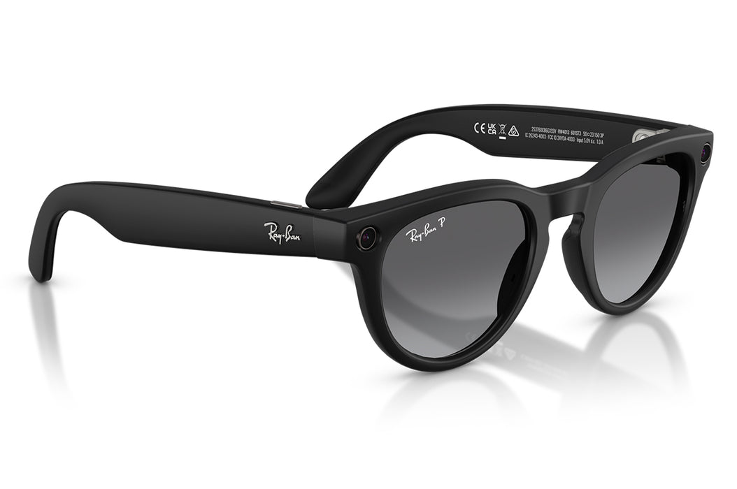 Vista2 - Gafas de Sol Ray-Ban Meta RW4013 Headliner Polarizado Negro
