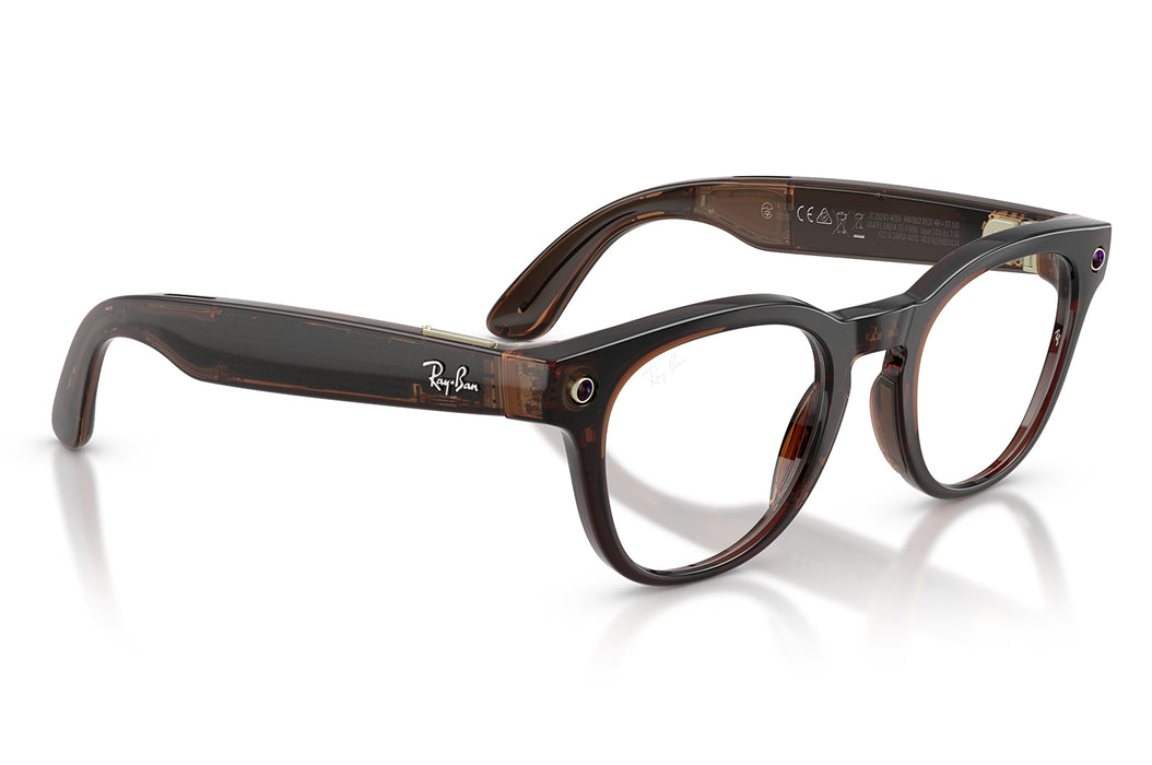 Vista2 - Gafas Oftálmicas Ray-Ban Meta RW7002 Scriber Optics Café