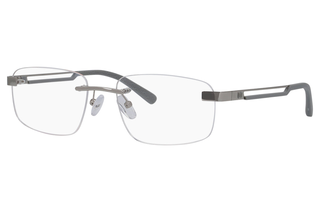 Vista1 - Gafas oftálmicas Unofficial 0UO1194 Hombre Color Plateado