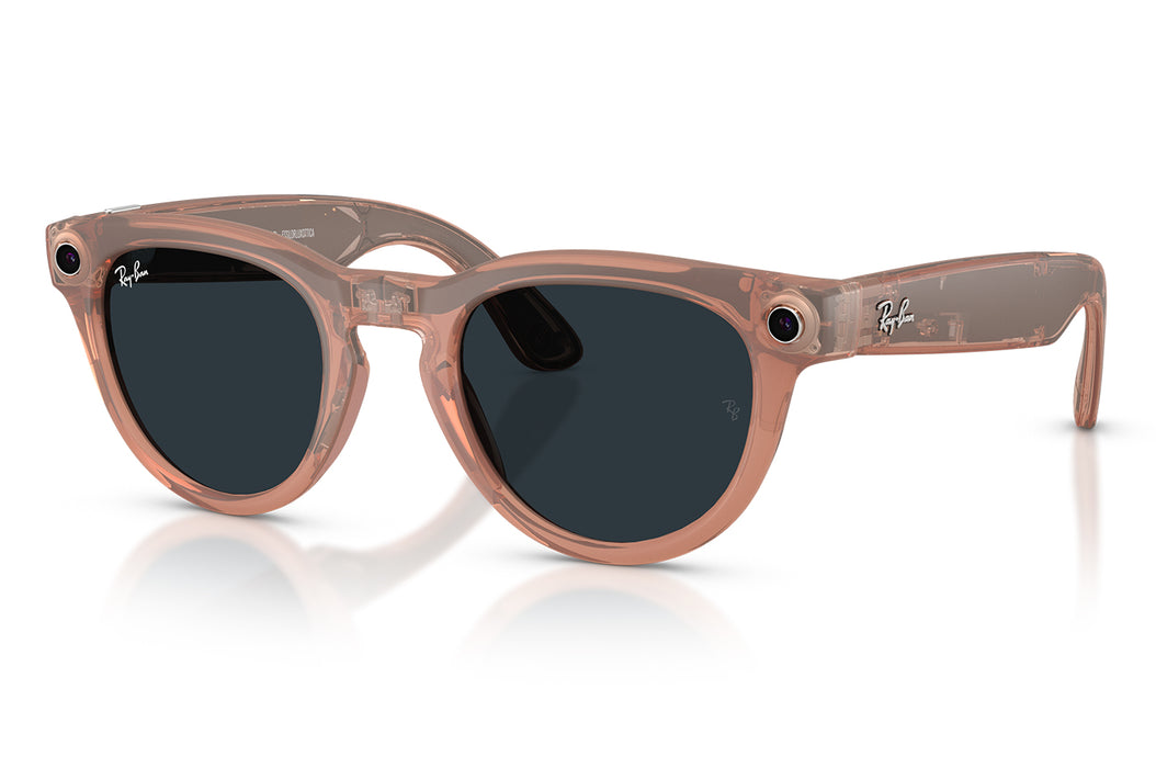 Vista2 - Gafas de Sol Ray-Ban Meta RW4013 Headliner Transitions Gris/Durazno