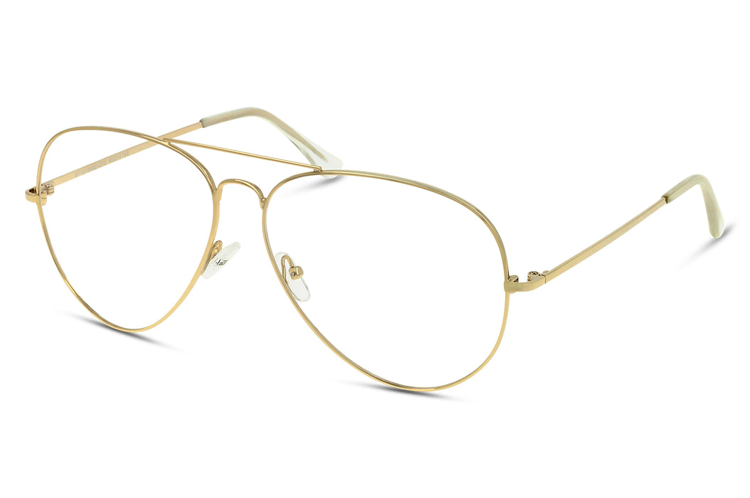 Vista1 - Gafas oftálmicas Seen BP_SNJU01 Hombre Color Oro / Incluye lentes filtro luz azul violeta
