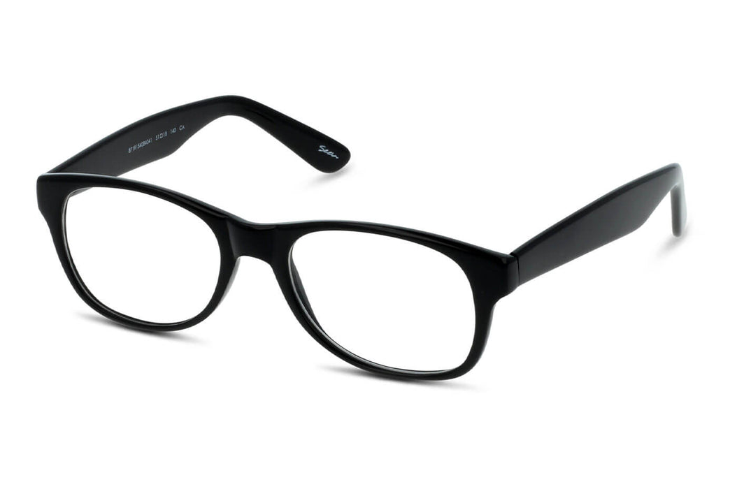 Vista1 - Gafas oftálmicas Seen-2  BP_SNKF04 Mujer Color Negro / Incluye lentes filtro luz azul violeta
