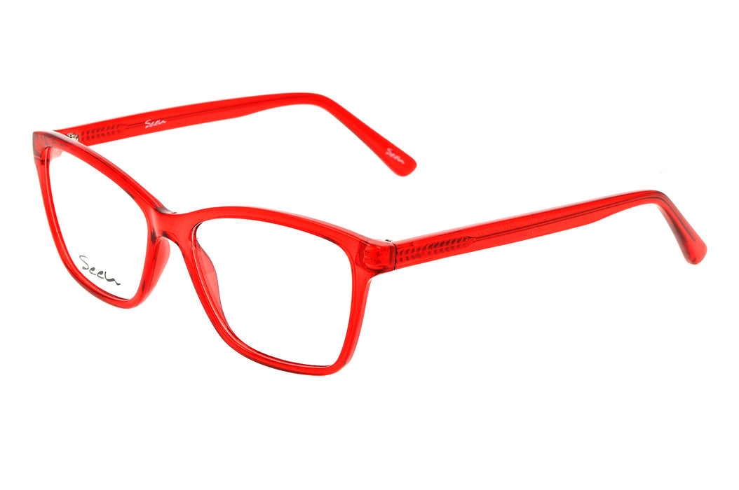 Vista1 - Gafas Oftálmicas Seen SNFF10 Mujer Color Rojo