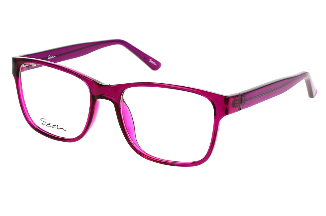 Vista1 - Gafas oftálmicas Seen BP_SNOU5002 Mujer Color Violeta / Incluye lentes filtro luz azul violeta