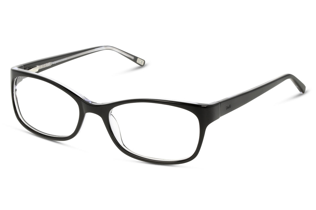 Vista1 - Gafas Oftálmicas DbyD  BP_DBOF0024 Mujer Color Negro / incluye lentes filtro luz azul violeta