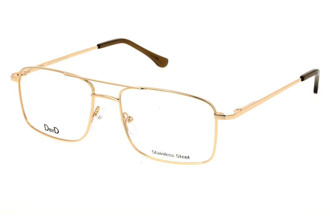 Vista1 - Gafas oftálmicas DbyD DYH15 Hombre Color Oro