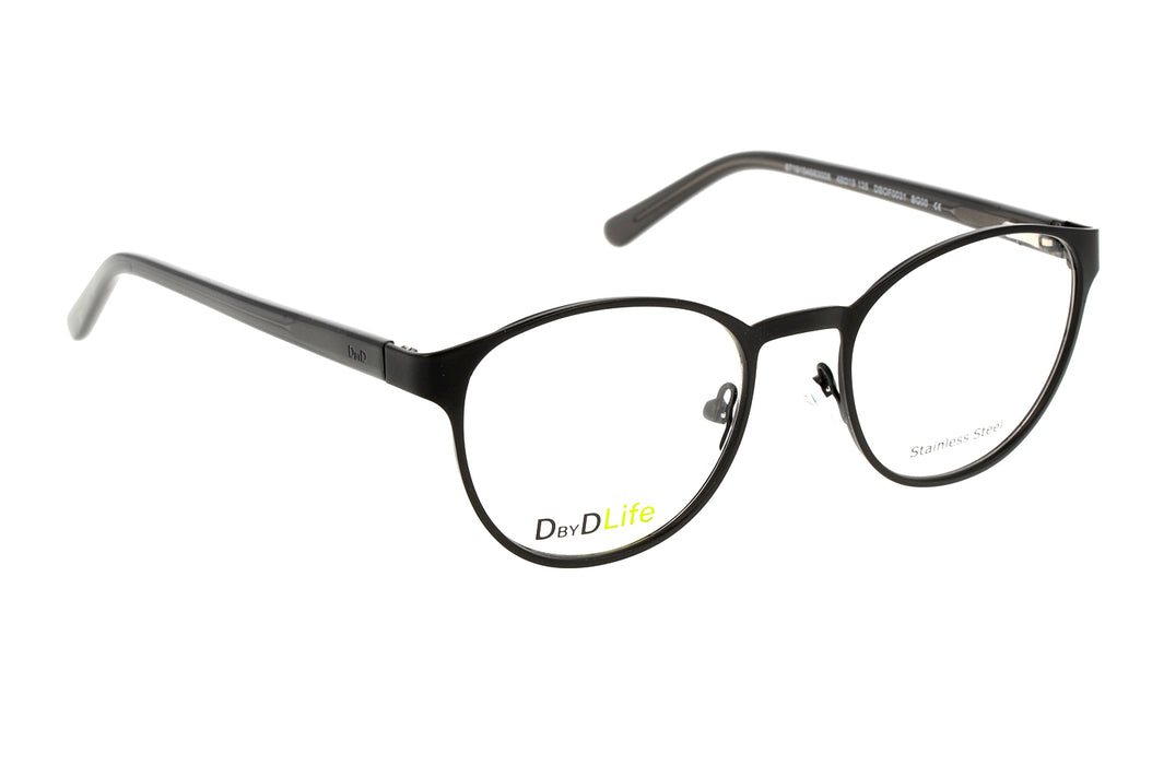 Vista4 - Gafas oftálmicas DbyD DBOF0031 Mujer Color Negro