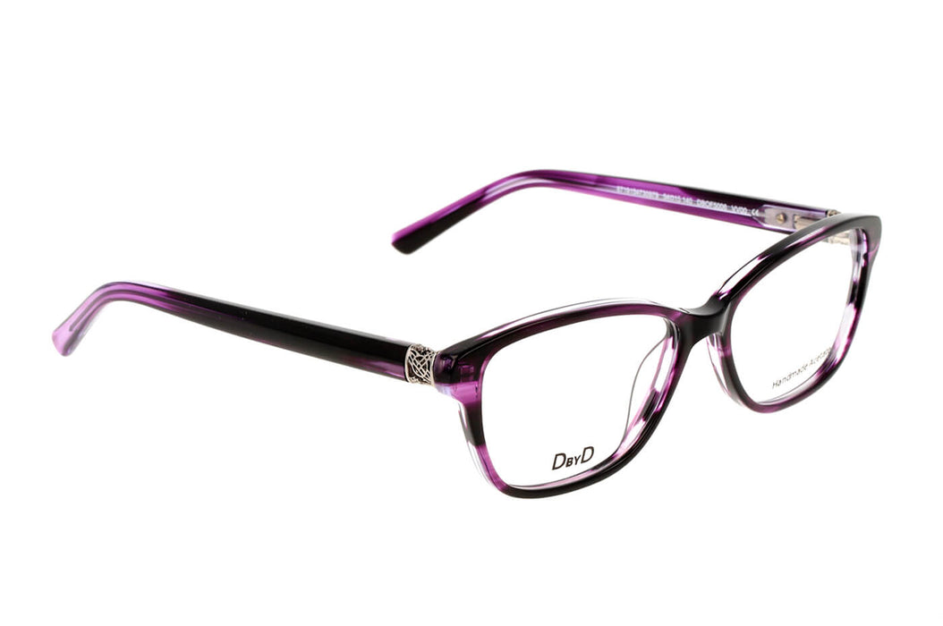 Vista4 - Gafas oftálmicas DbyD DBOF5006 Mujer Color Violeta