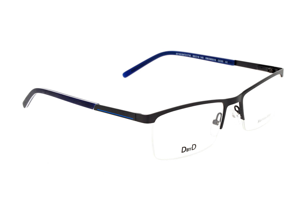 Vista4 - Gafas oftálmicas DbyD DBOM0016 Hombre Color Azul
