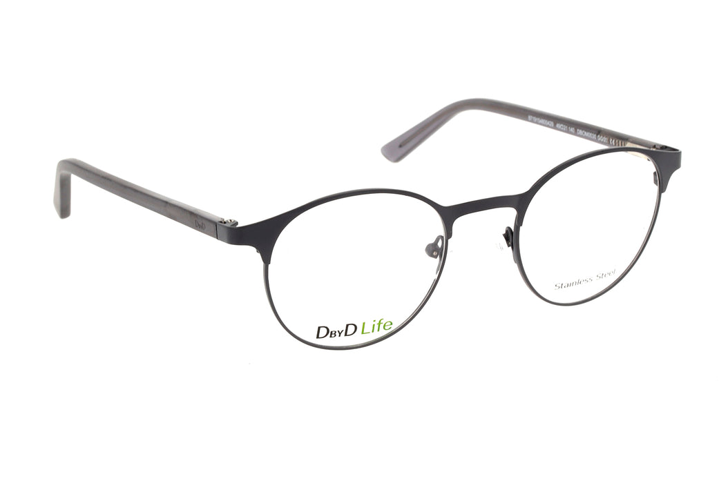 Vista4 - Gafas oftálmicas DbyD DBOM0030 Hombre Color Gris