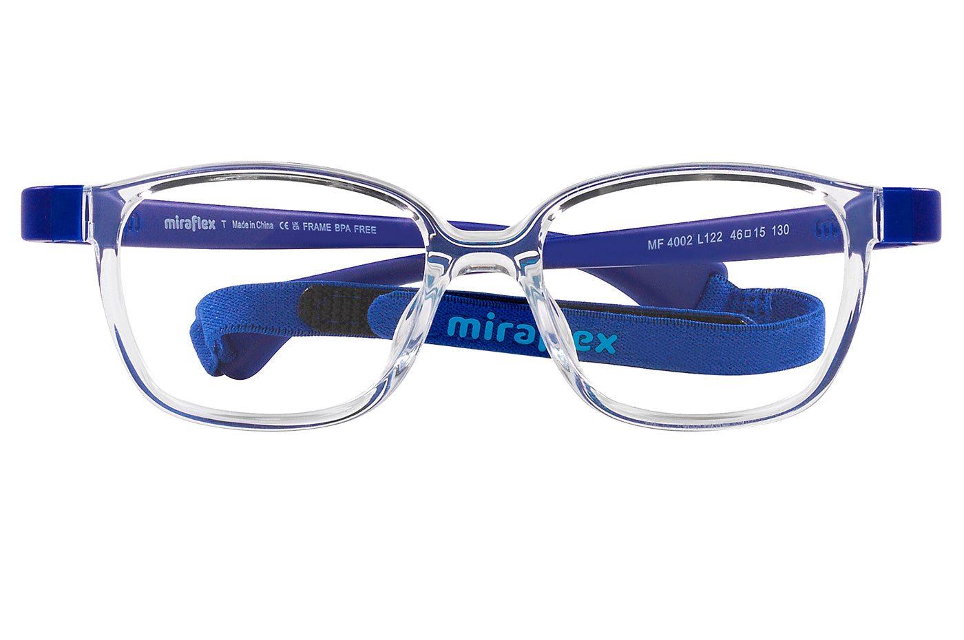 Vista-1 - Gafas oftálmicas Miraflex 0MF4002 Niños Color Transparente