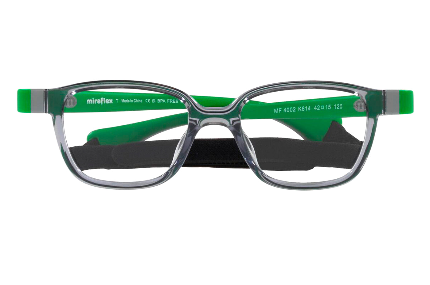 Vista-1 - Gafas oftálmicas Miraflex 0MF4002 Niños Color Gris
