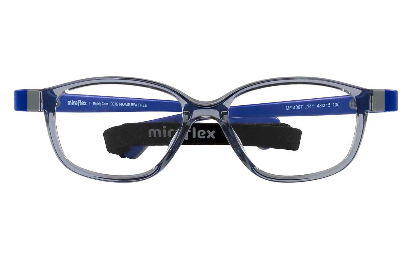 Vista-1 - Gafas oftálmicas Miraflex 0MF4007 Niños Color Azul