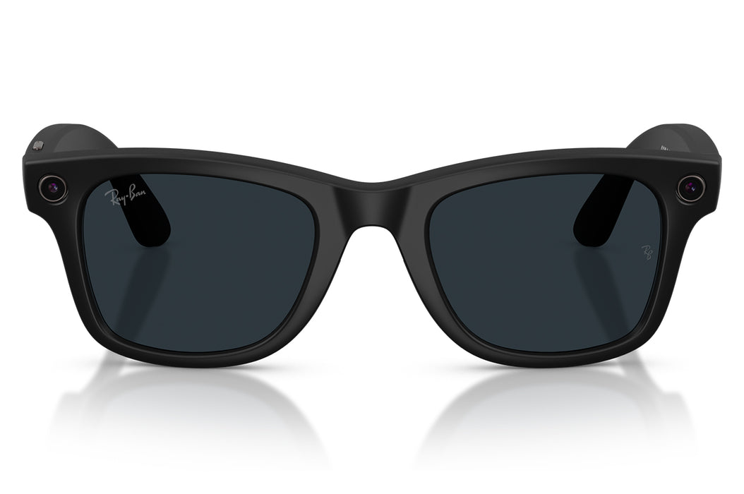 Vista3 - Gafas de Sol Ray-Ban Meta RW4012 Wayfarer Transitions Large Gris/Negro