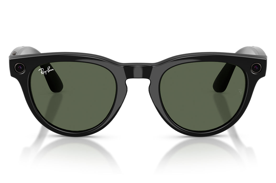 Gafas de Sol Ray-Ban Meta RW4013F Low Bridge Fit Headliner Negro