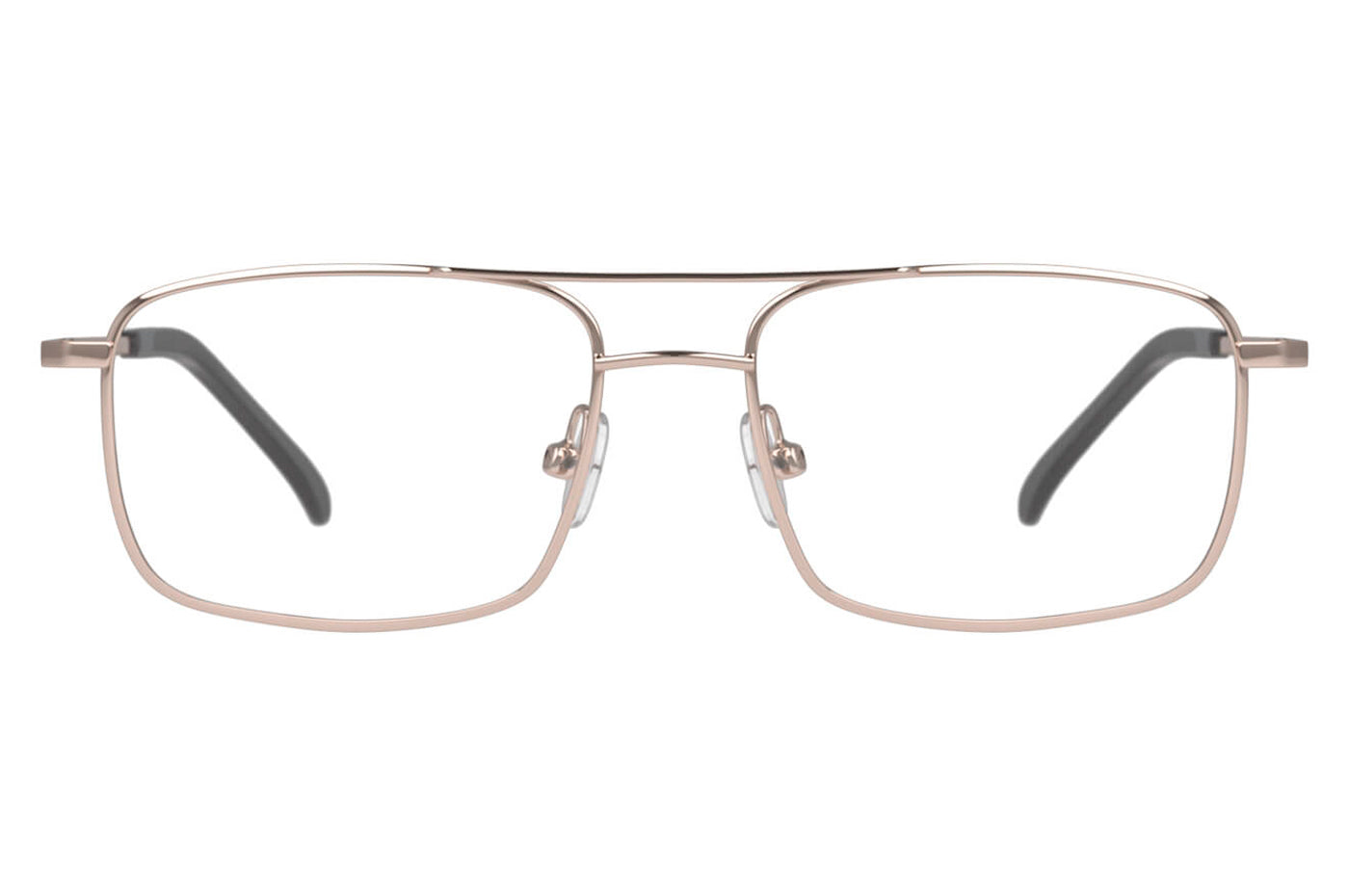 Vista-1 - Gafas oftálmicas DbyD BP_DYH15 Hombre Color Plateado / Incluye lentes filtro luz azul violeta