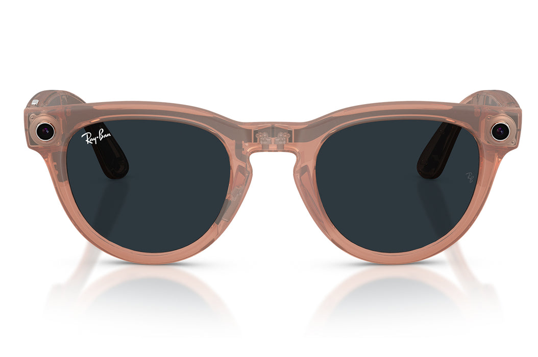 Vista1 - Gafas de Sol Ray-Ban Meta RW4013 Headliner Transitions Gris/Durazno