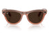 Miniatura2 - Gafas de Sol Ray-Ban Meta RW4014 Skyler Transitions Café/Durazno