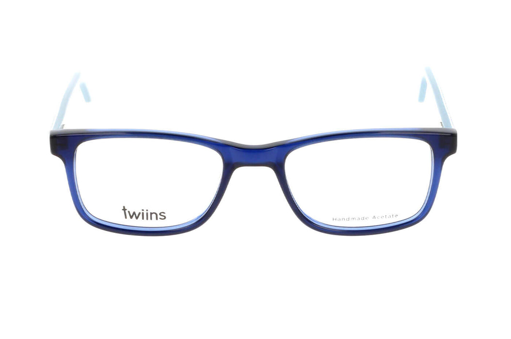Gafas oftálmicas Twiins BP_FK17 Niños Color Azul / Incluye lentes filtro luz azul violeta